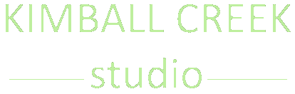 Kimball Creek Studio text logo