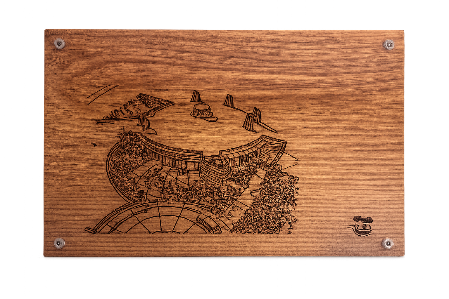 Home laser engraved board